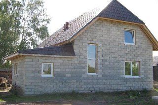 Строительство домов из шлакоблоков в Омске под ключ